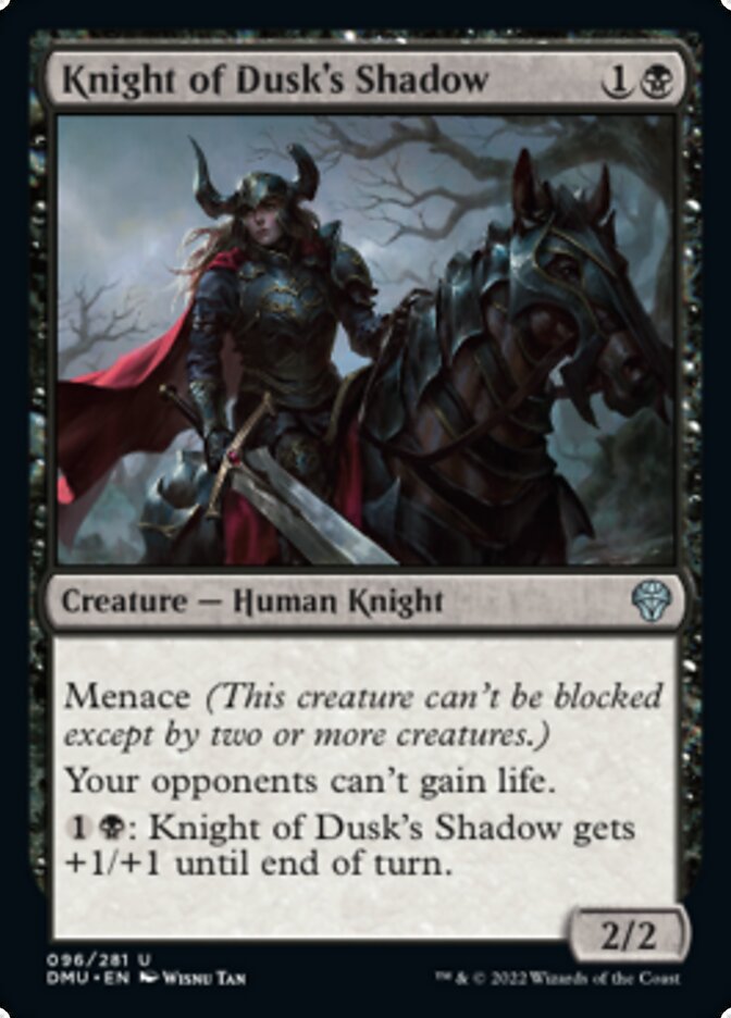 Knight of Dusk's Shadow [Dominaria United] | I Want That Stuff Brandon