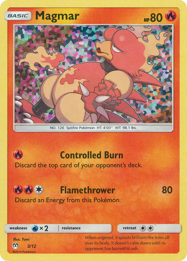 Magmar (3/12) [McDonald's Promos: 2019 Collection] | I Want That Stuff Brandon