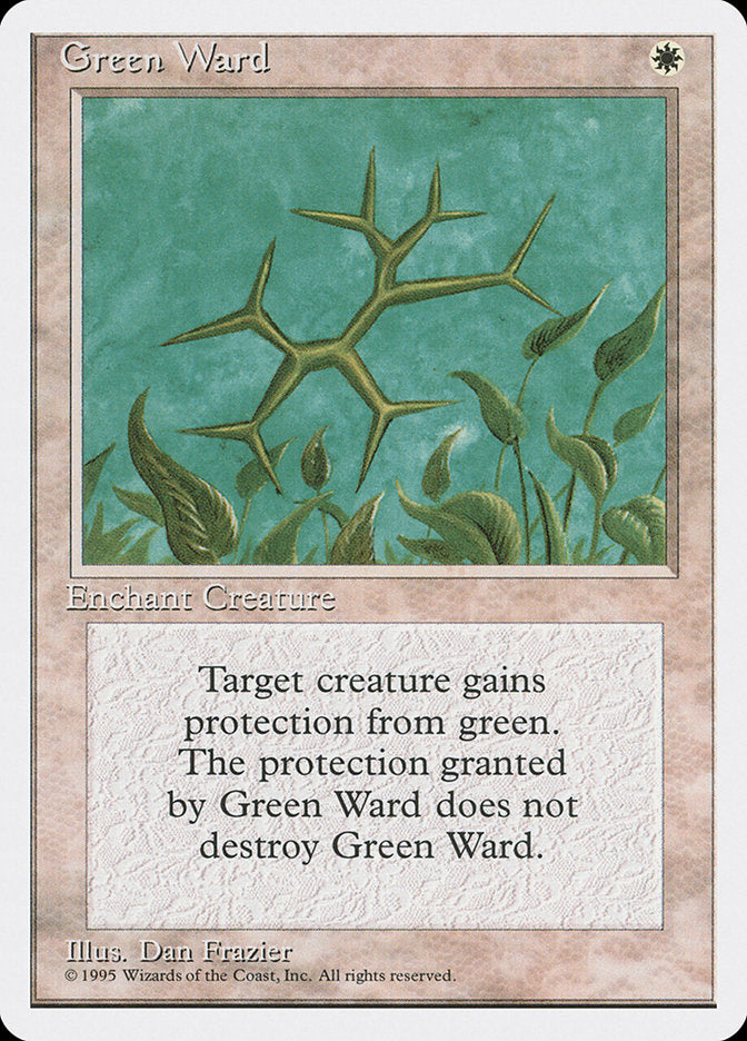 Green Ward [Fourth Edition] | I Want That Stuff Brandon