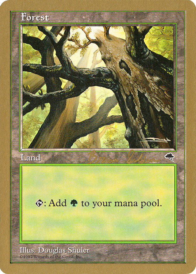 Forest (bs347) (Brian Selden) [World Championship Decks 1998] | I Want That Stuff Brandon