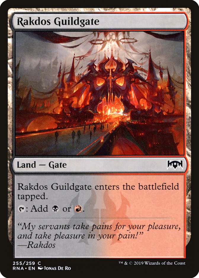 Rakdos Guildgate (255/259) [Ravnica Allegiance] | I Want That Stuff Brandon