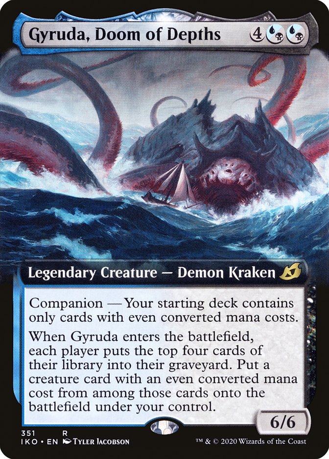 Gyruda, Doom of Depths (Extended Art) [Ikoria: Lair of Behemoths] | I Want That Stuff Brandon