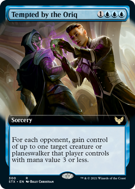 Tempted by the Oriq (Extended Art) [Strixhaven: School of Mages] | I Want That Stuff Brandon