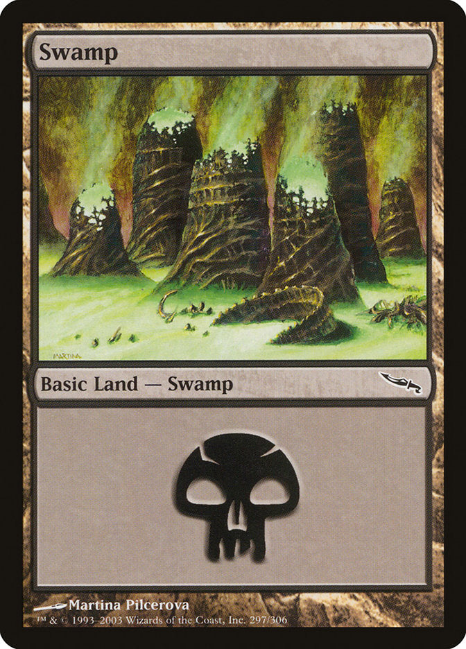 Swamp (297) [Mirrodin] | I Want That Stuff Brandon