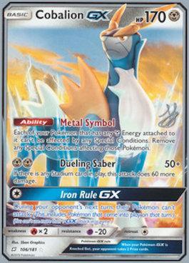 Cobalion GX (106/181) (Perfection - Henry Brand) [World Championships 2019] | I Want That Stuff Brandon