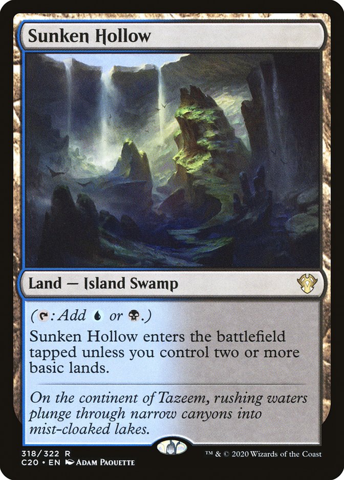 Sunken Hollow [Commander 2020] | I Want That Stuff Brandon