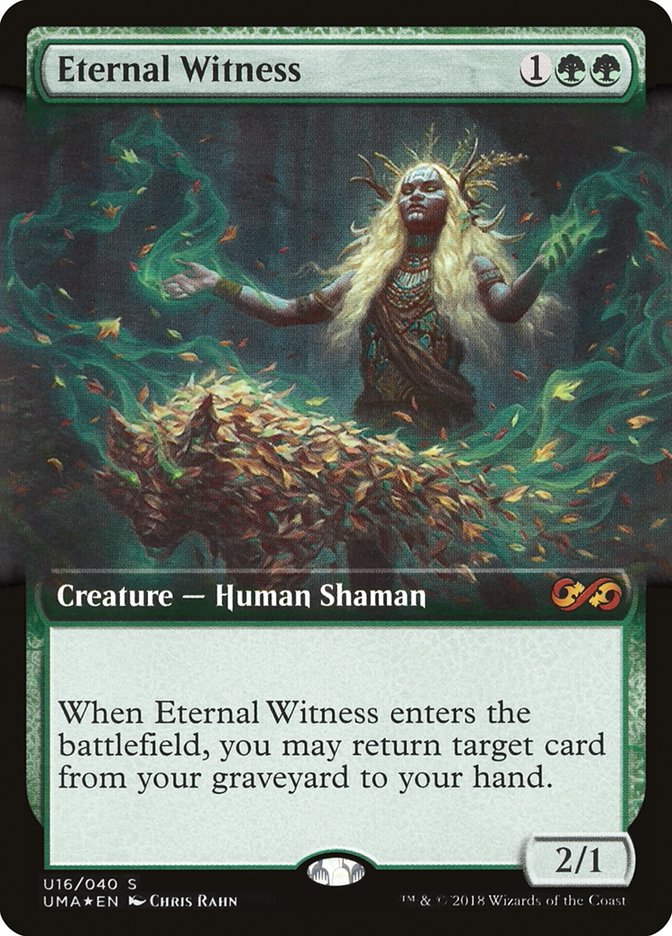 Eternal Witness (Topper) [Ultimate Masters Box Topper] | I Want That Stuff Brandon