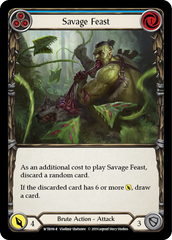 Savage Feast (Blue) [WTR016-R] Alpha Print Normal | I Want That Stuff Brandon