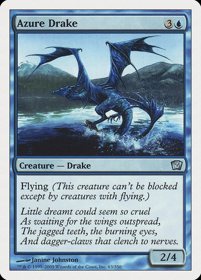 Azure Drake [Ninth Edition] | I Want That Stuff Brandon