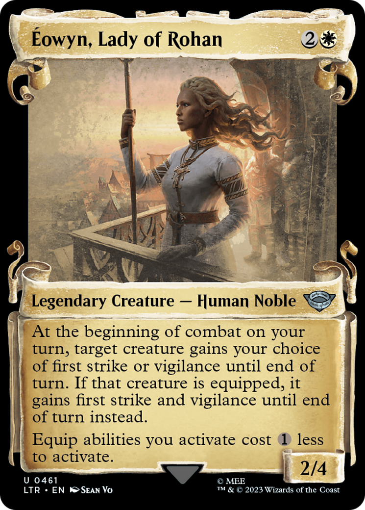 Eowyn, Lady of Rohan [The Lord of the Rings: Tales of Middle-Earth Showcase Scrolls] | I Want That Stuff Brandon