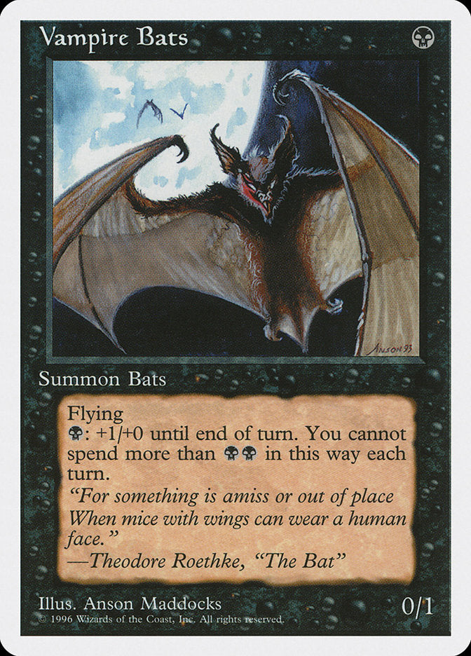 Vampire Bats [Introductory Two-Player Set] | I Want That Stuff Brandon