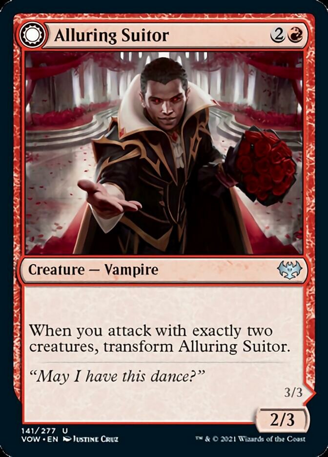 Alluring Suitor // Deadly Dancer [Innistrad: Crimson Vow] | I Want That Stuff Brandon