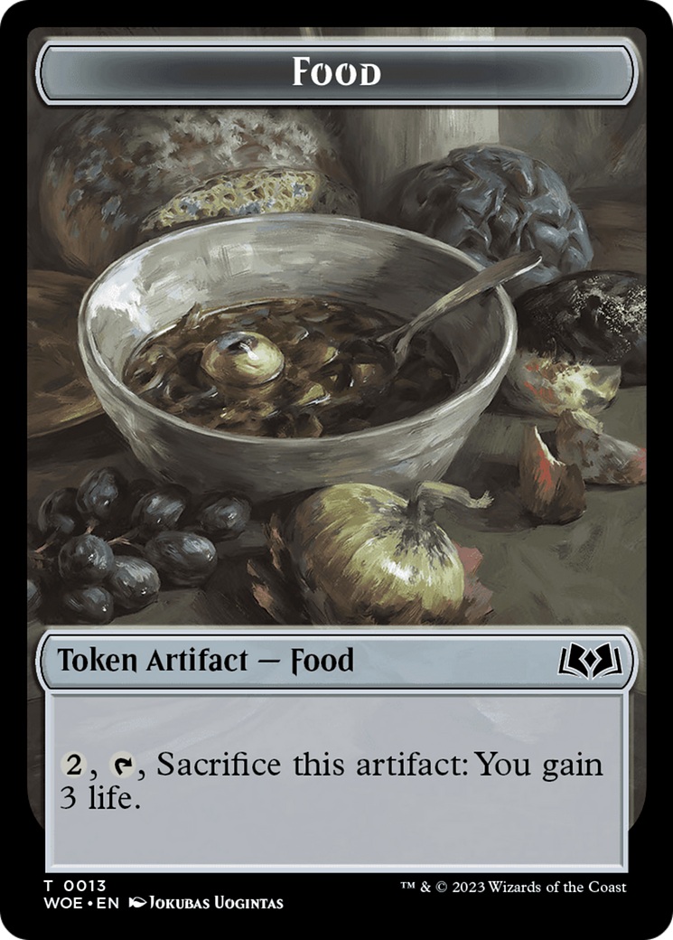 Food (0013) Token [Wilds of Eldraine Tokens] | I Want That Stuff Brandon