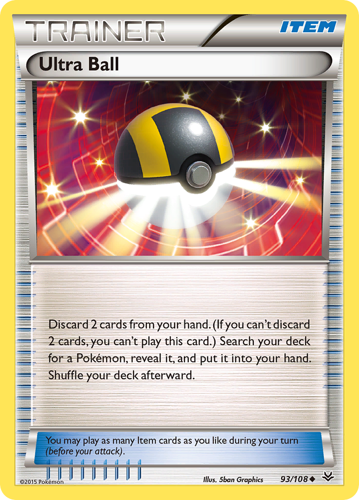 Ultra Ball (93/108) [XY: Roaring Skies] | I Want That Stuff Brandon