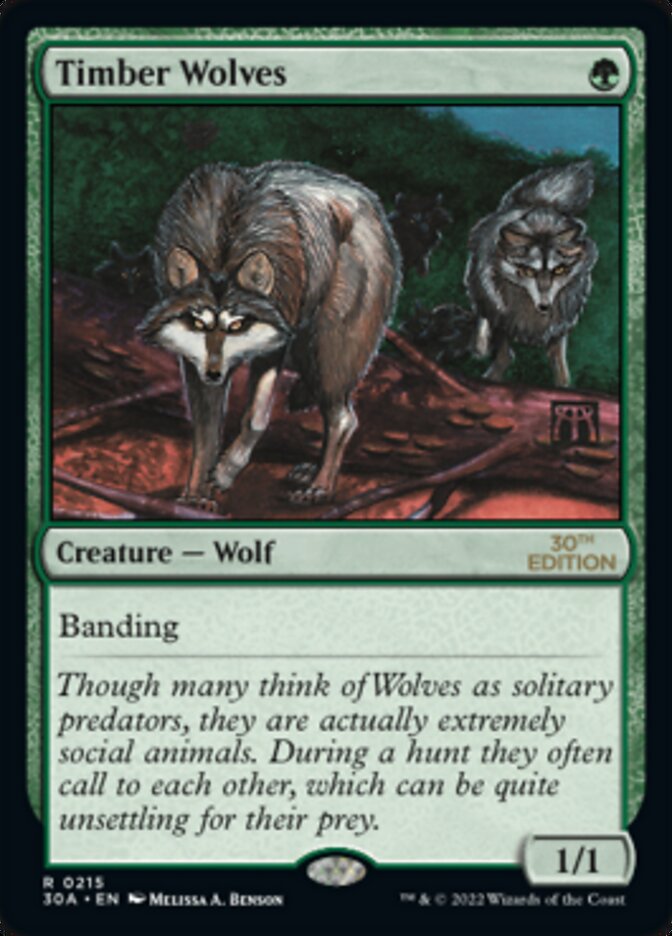 Timber Wolves [30th Anniversary Edition] | I Want That Stuff Brandon