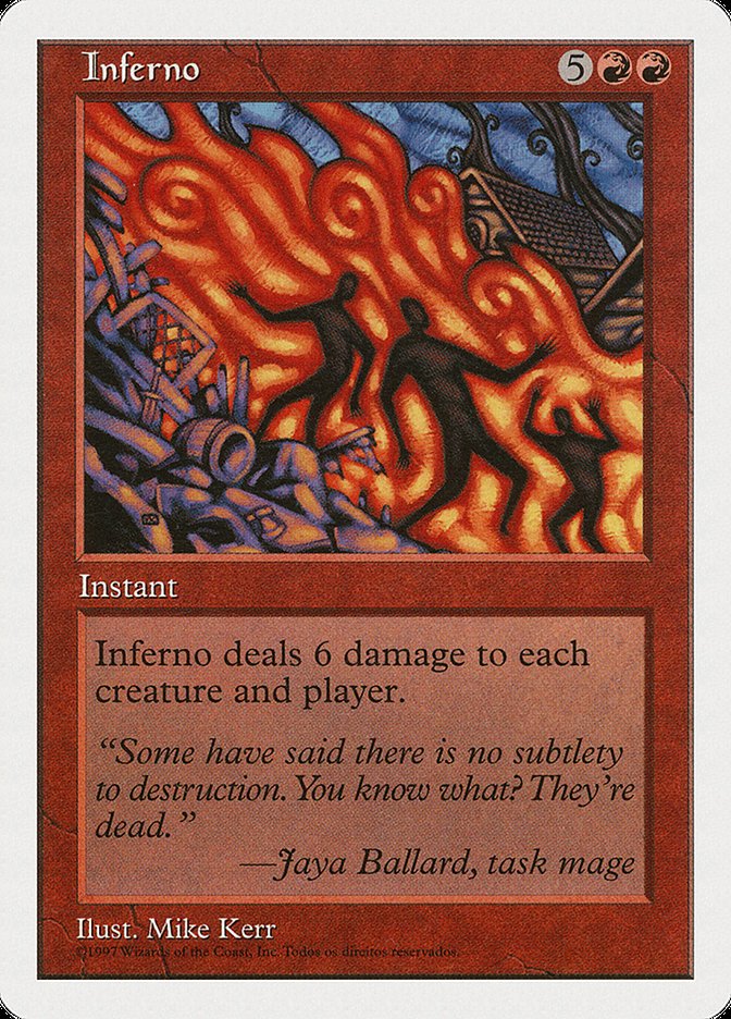 Inferno (Portuguese Copyright) [Fifth Edition] | I Want That Stuff Brandon
