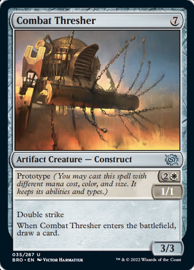 Combat Thresher [The Brothers' War] | I Want That Stuff Brandon