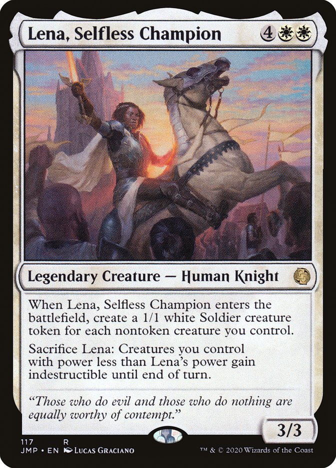 Lena, Selfless Champion [Jumpstart] | I Want That Stuff Brandon