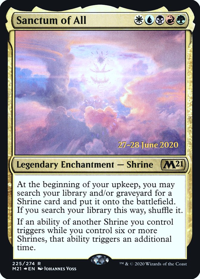 Sanctum of All [Core Set 2021 Prerelease Promos] | I Want That Stuff Brandon