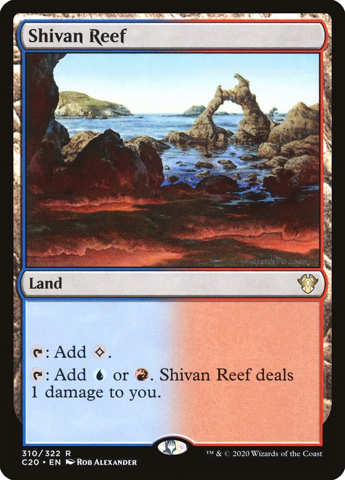 Shivan Reef [Commander 2020] | I Want That Stuff Brandon