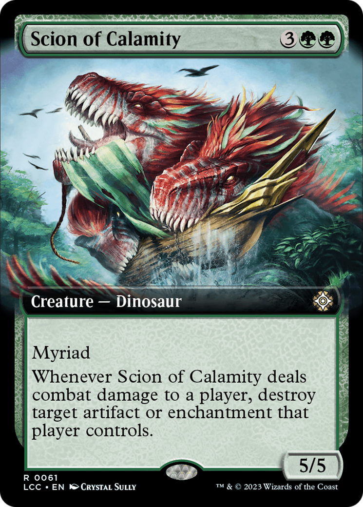 Scion of Calamity (Extended Art) [The Lost Caverns of Ixalan Commander] | I Want That Stuff Brandon