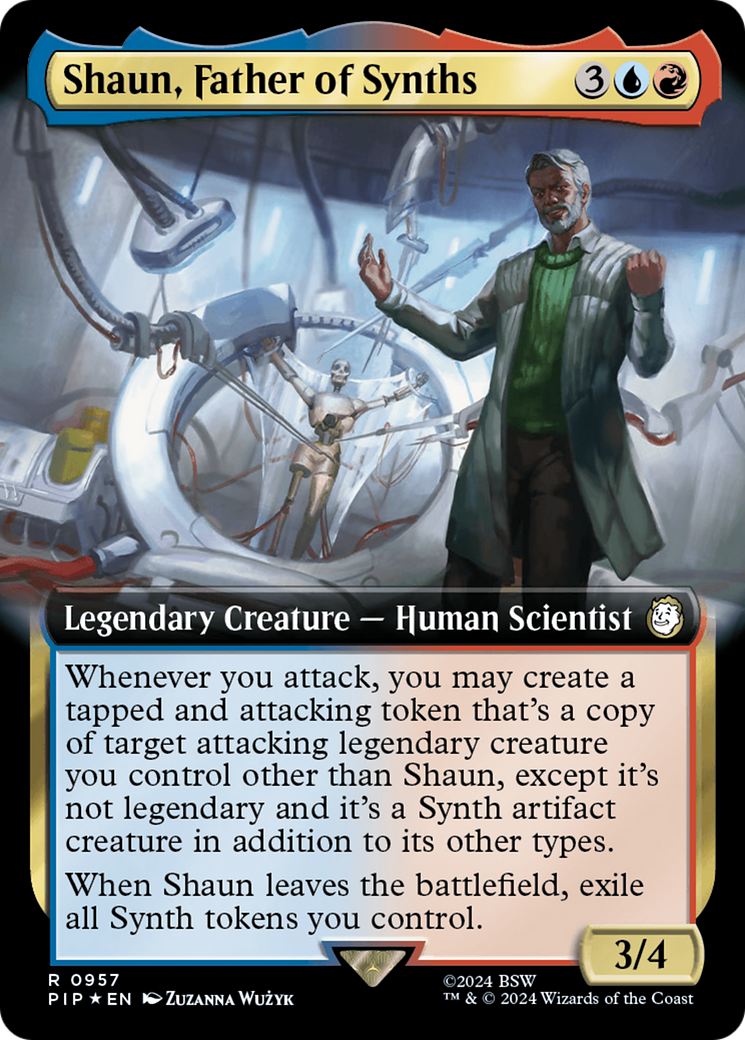 Shaun, Father of Synths (Extended Art) (Surge Foil) [Fallout] | I Want That Stuff Brandon
