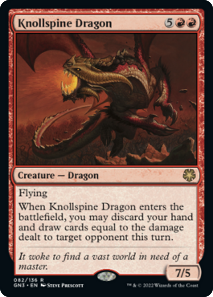 Knollspine Dragon [Game Night: Free-for-All] | I Want That Stuff Brandon