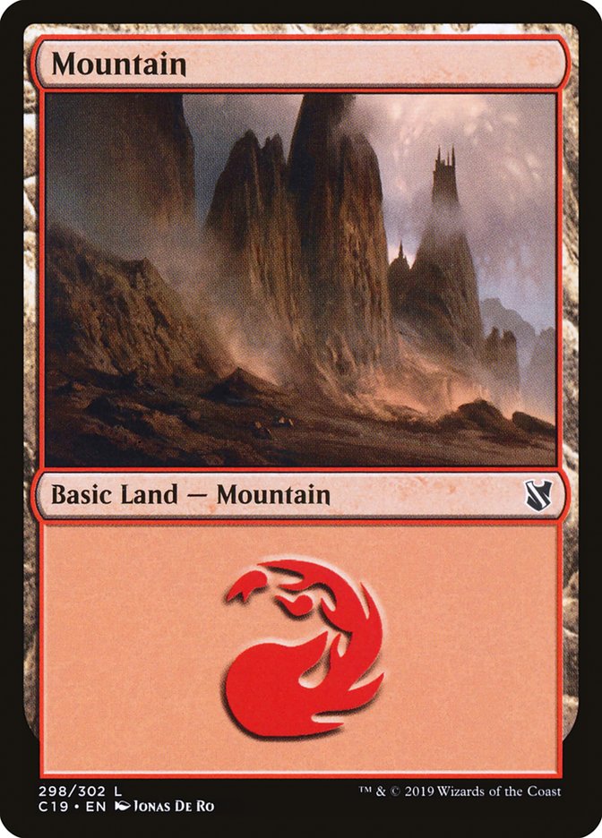 Mountain (298) [Commander 2019] | I Want That Stuff Brandon