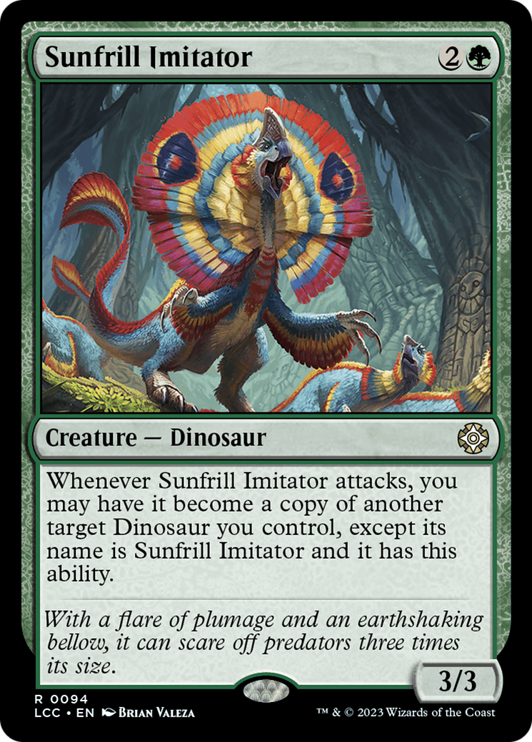 Sunfrill Imitator [The Lost Caverns of Ixalan Commander] | I Want That Stuff Brandon