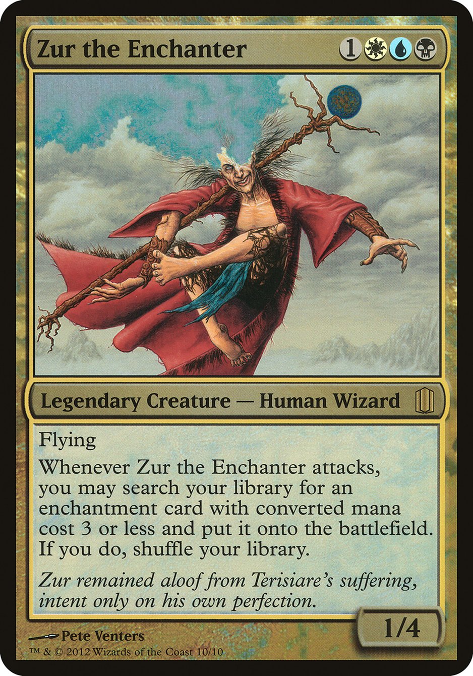 Zur the Enchanter (Oversized) [Commander's Arsenal Oversized] | I Want That Stuff Brandon