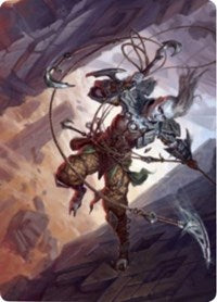 Akiri, Fearless Voyager Art Card [Zendikar Rising Art Series] | I Want That Stuff Brandon