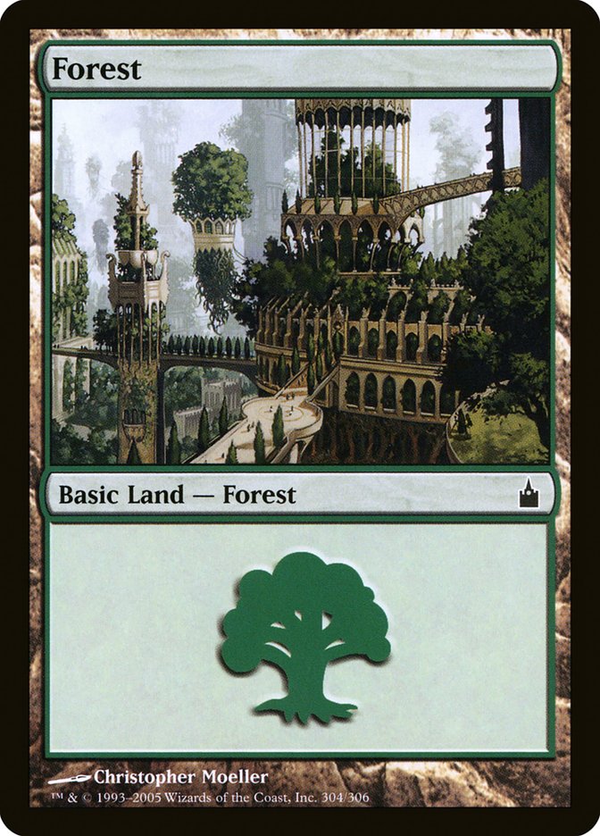 Forest (304) [Ravnica: City of Guilds] | I Want That Stuff Brandon