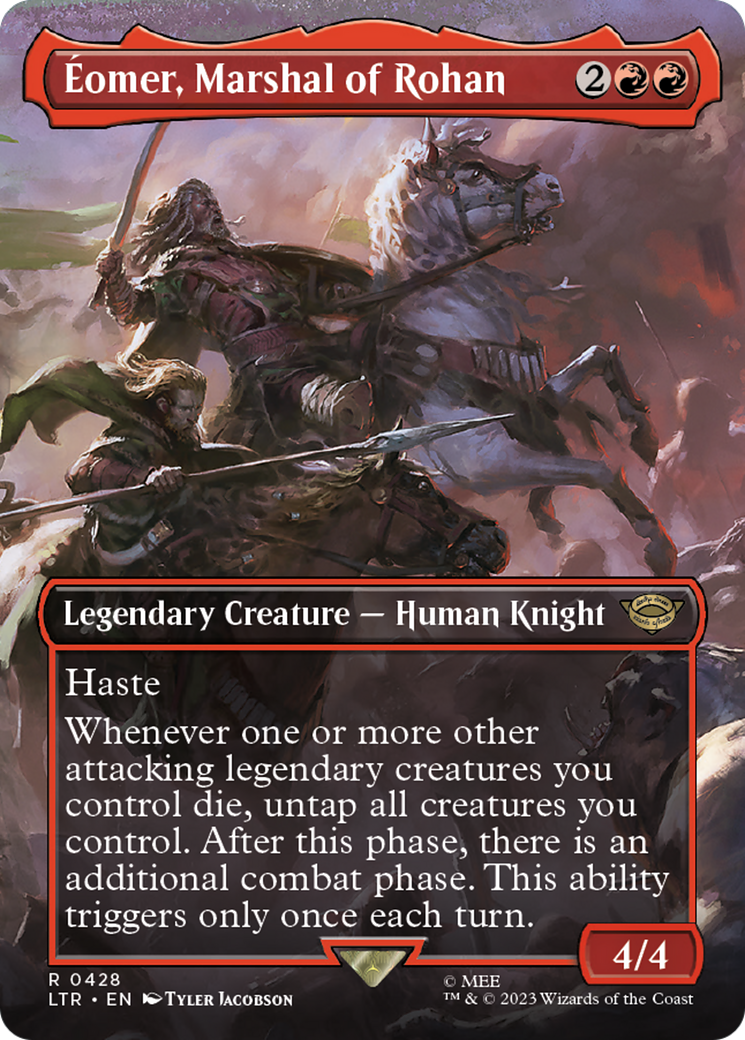 Eomer, Marshal of Rohan (Borderless Alternate Art) [The Lord of the Rings: Tales of Middle-Earth] | I Want That Stuff Brandon