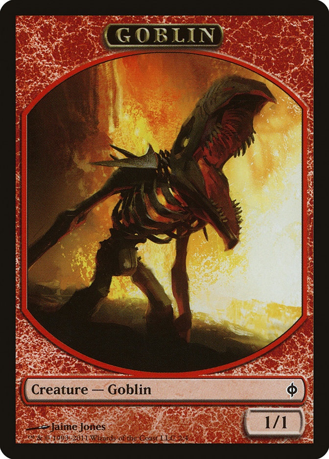 Goblin Token [New Phyrexia Tokens] | I Want That Stuff Brandon