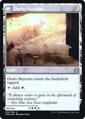 Ondu Inversion // Ondu Skyruins [Zendikar Rising Prerelease Promos] | I Want That Stuff Brandon