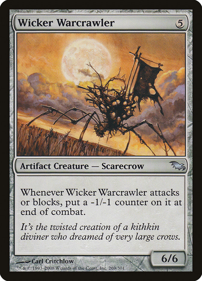 Wicker Warcrawler [Shadowmoor] | I Want That Stuff Brandon
