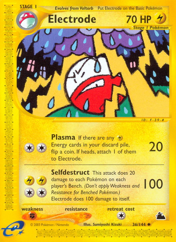 Electrode (36/144) [Skyridge] | I Want That Stuff Brandon