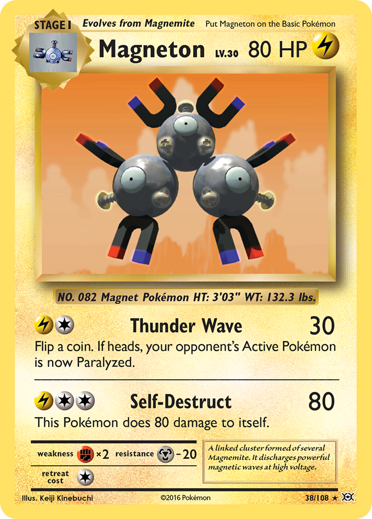 Magneton (38/108) [XY: Evolutions] | I Want That Stuff Brandon