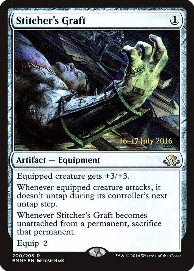 Stitcher's Graft [Eldritch Moon Prerelease Promos] | I Want That Stuff Brandon