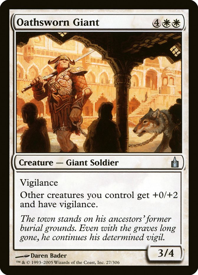 Oathsworn Giant [Ravnica: City of Guilds] | I Want That Stuff Brandon