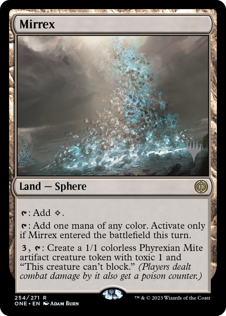 Mirrex (Promo Pack) [Phyrexia: All Will Be One Promos] | I Want That Stuff Brandon