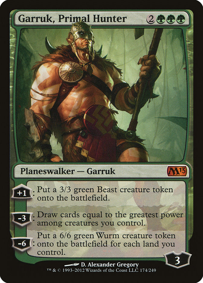 Garruk, Primal Hunter [Magic 2013] | I Want That Stuff Brandon