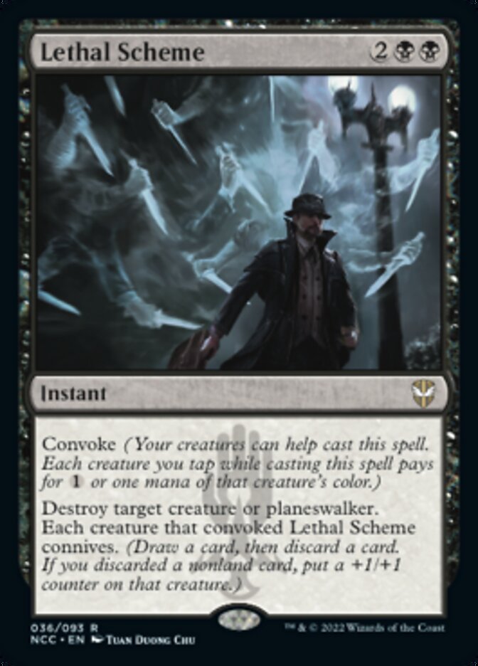 Lethal Scheme [Streets of New Capenna Commander] | I Want That Stuff Brandon