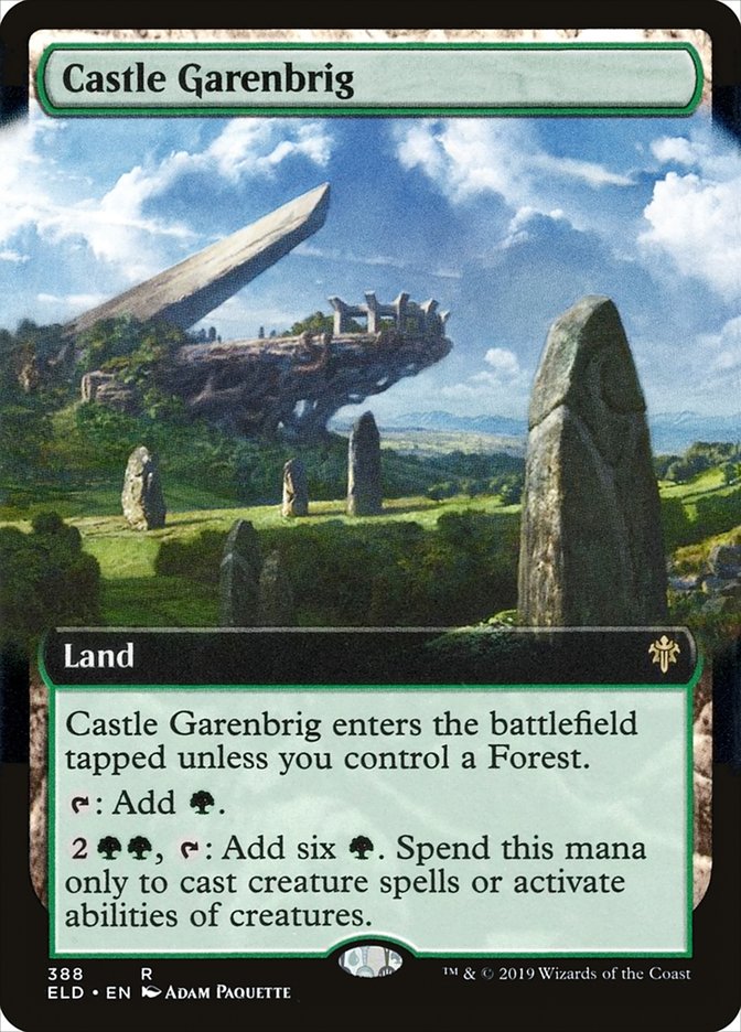 Castle Garenbrig (Extended Art) [Throne of Eldraine] | I Want That Stuff Brandon
