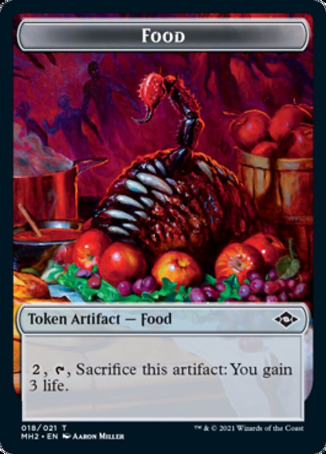 Crab // Food (18) Double-Sided Token [Modern Horizons 2 Tokens] | I Want That Stuff Brandon