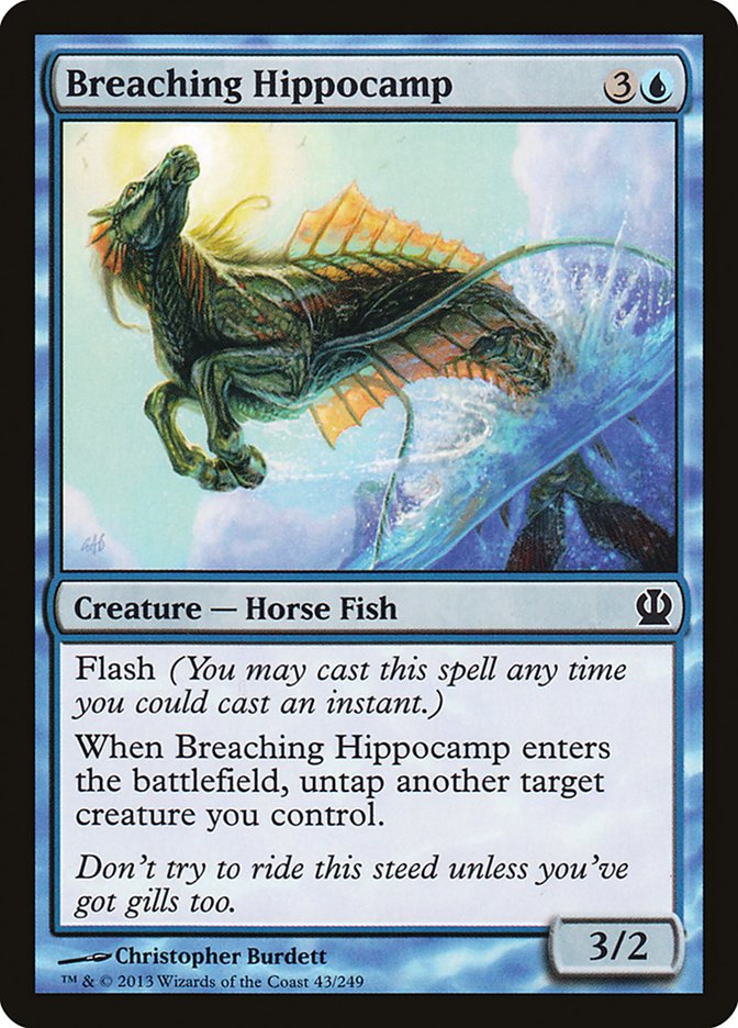 Breaching Hippocamp [Theros] | I Want That Stuff Brandon