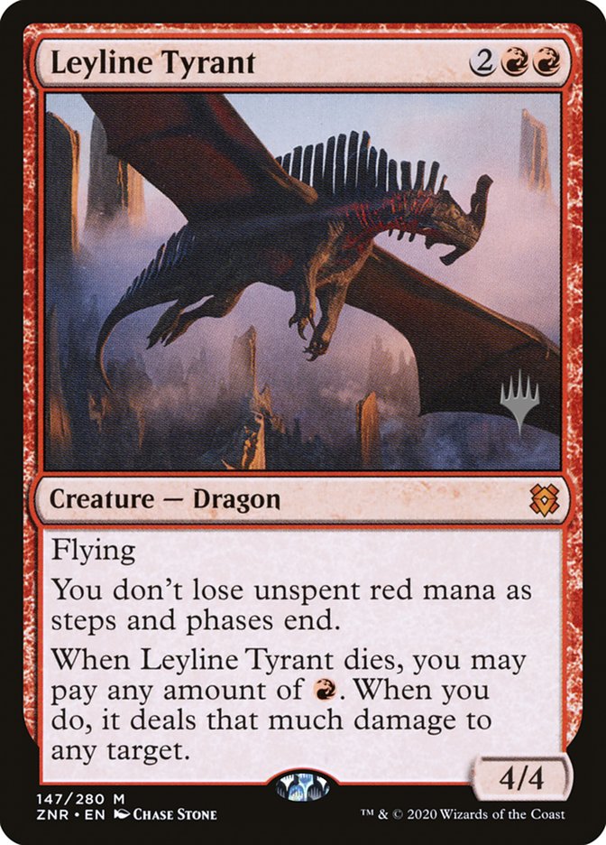 Leyline Tyrant (Promo Pack) [Zendikar Rising Promos] | I Want That Stuff Brandon