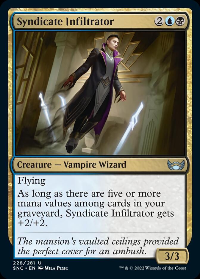 Syndicate Infiltrator [Streets of New Capenna] | I Want That Stuff Brandon