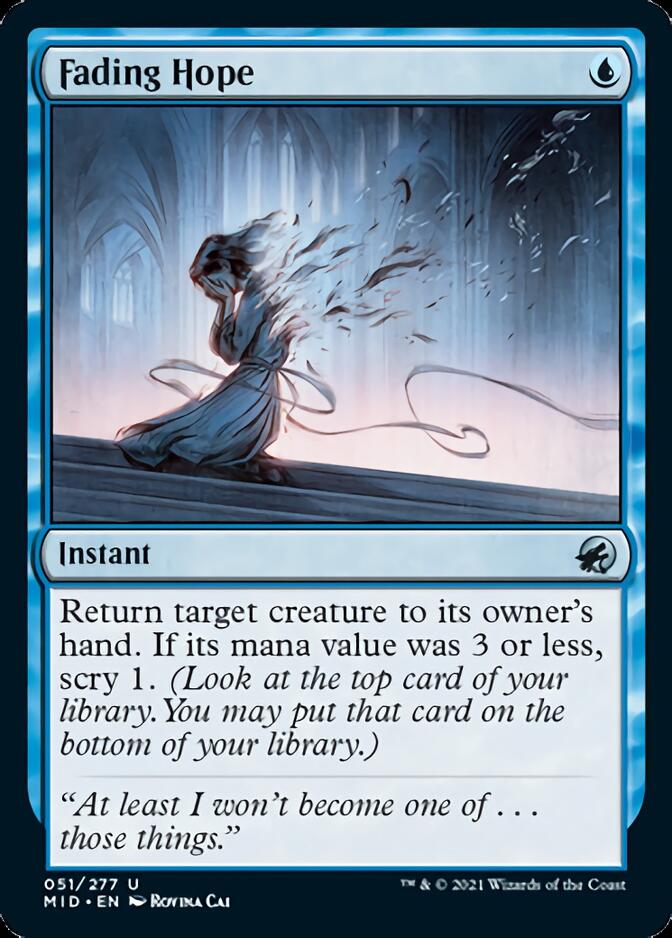 Fading Hope [Innistrad: Midnight Hunt] | I Want That Stuff Brandon