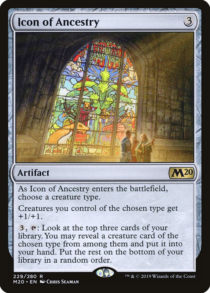 Icon of Ancestry [Core Set 2020] | I Want That Stuff Brandon